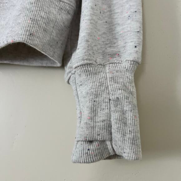 Athleta Girl Balance Sweatshirt Rainbow Multi Pouch Pocket Soft M 8 10 Tencel - Picture 2 of 5